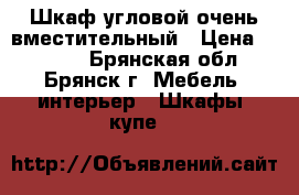 Шкаф угловой очень вместительный › Цена ­ 9 300 - Брянская обл., Брянск г. Мебель, интерьер » Шкафы, купе   